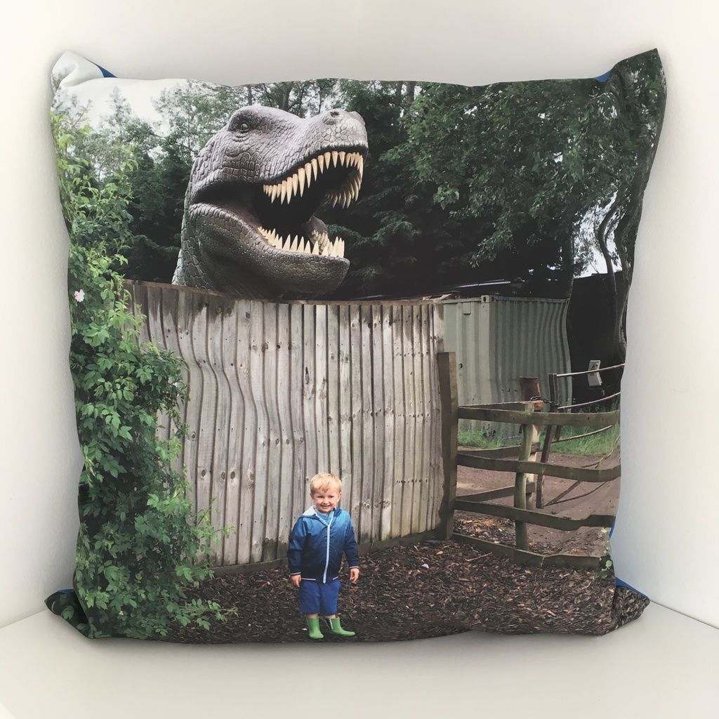 Boys bedroom d&eacute;cor MyPicture personalised photo cushion review
