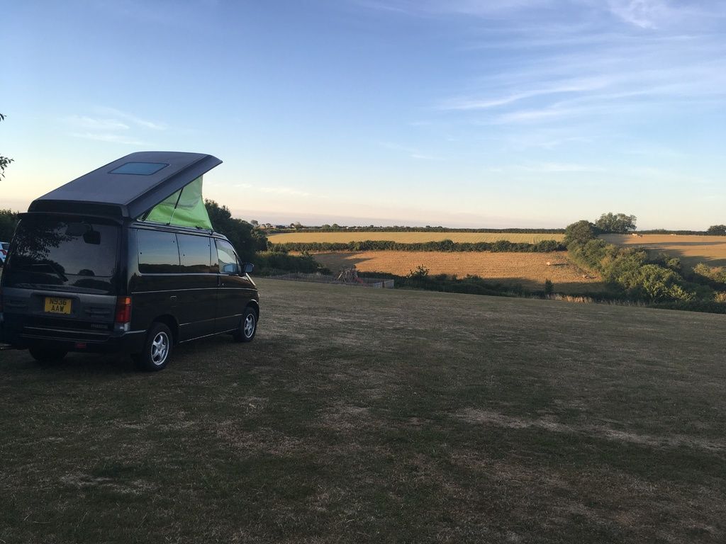 Branscombe Airfield and Campsite review and travel diary
