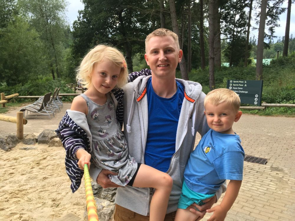 7 free things to do with kids at Center Parcs Longleat - beach lake
