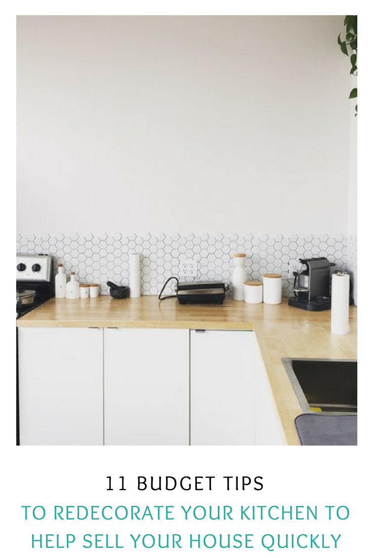 11 budget tips to decorate your kitchen + sell your house quickly