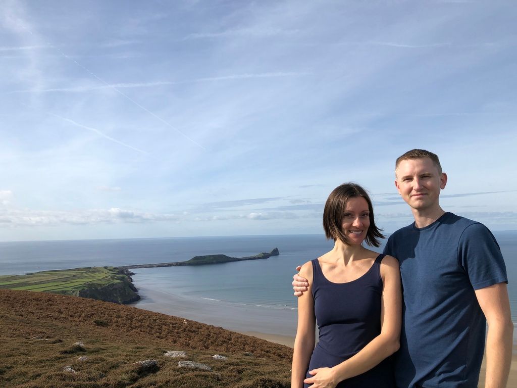 A last minute campervan camping trip to Rhossili Bay, Gower Peninsula, Wels