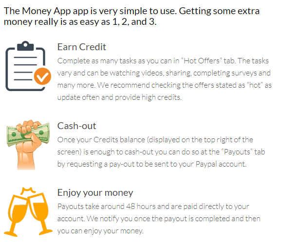 make money with get paid to app money app