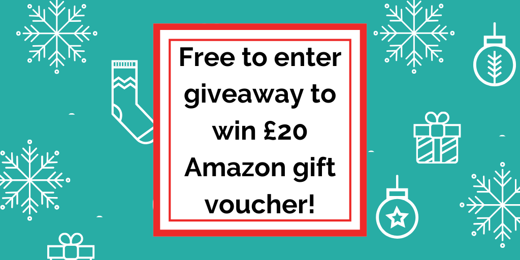 Free to enter giveaway to win £20 Amazon gift voucher