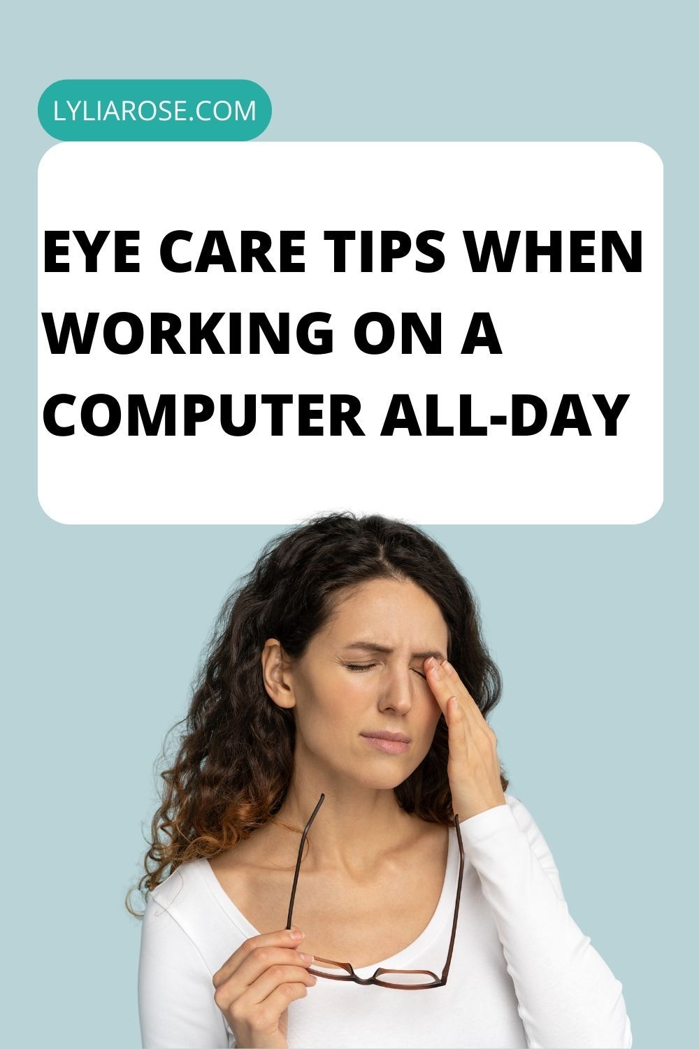 Eye Care Tips When Working on a Computer All Day