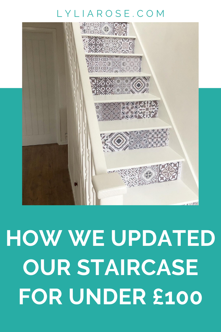 How we updated our entire staircase for under &pound;100