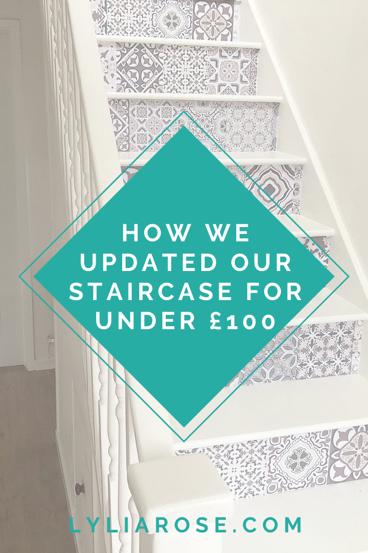 How we updated our staircase for under &pound;100 (1)