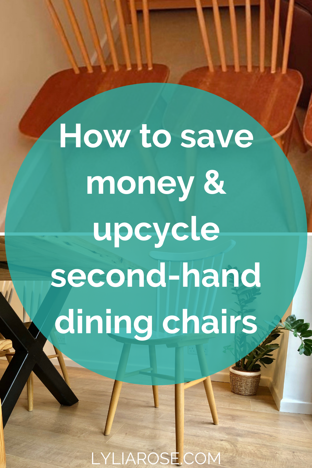 How to save money and upcycle second-hand dining chairs