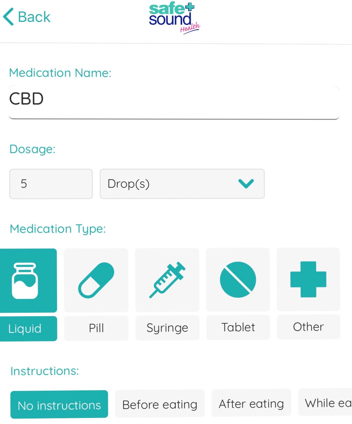 Remember to take your medication with the free Safe and Sound Pill