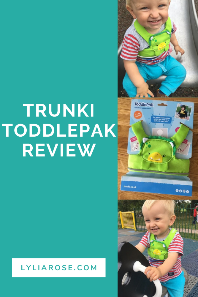 Trunki Toddlepak Review