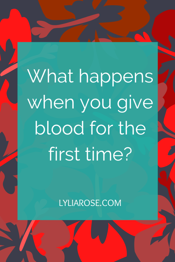 What happens when you give blood for the first time_ (2)