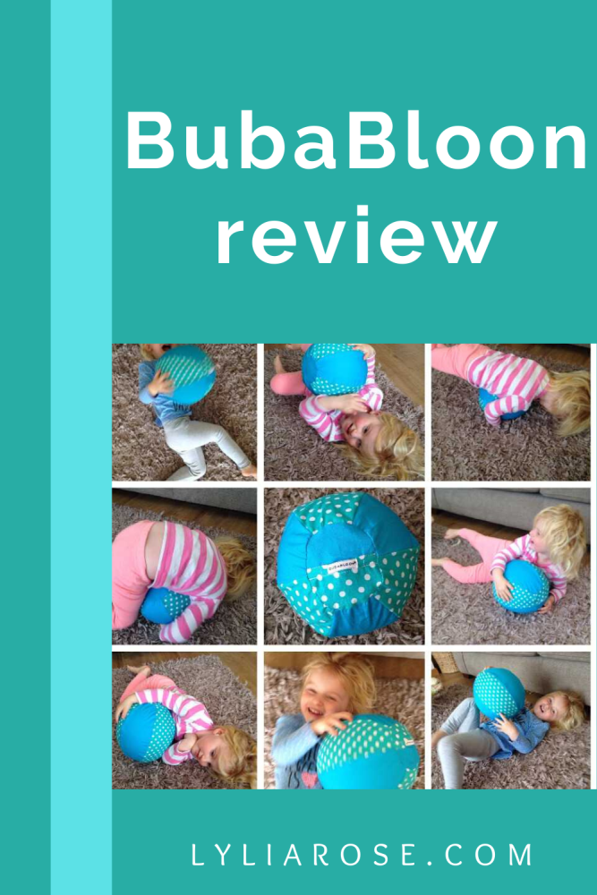 BubaBloon review - fabric balloon cover for safety