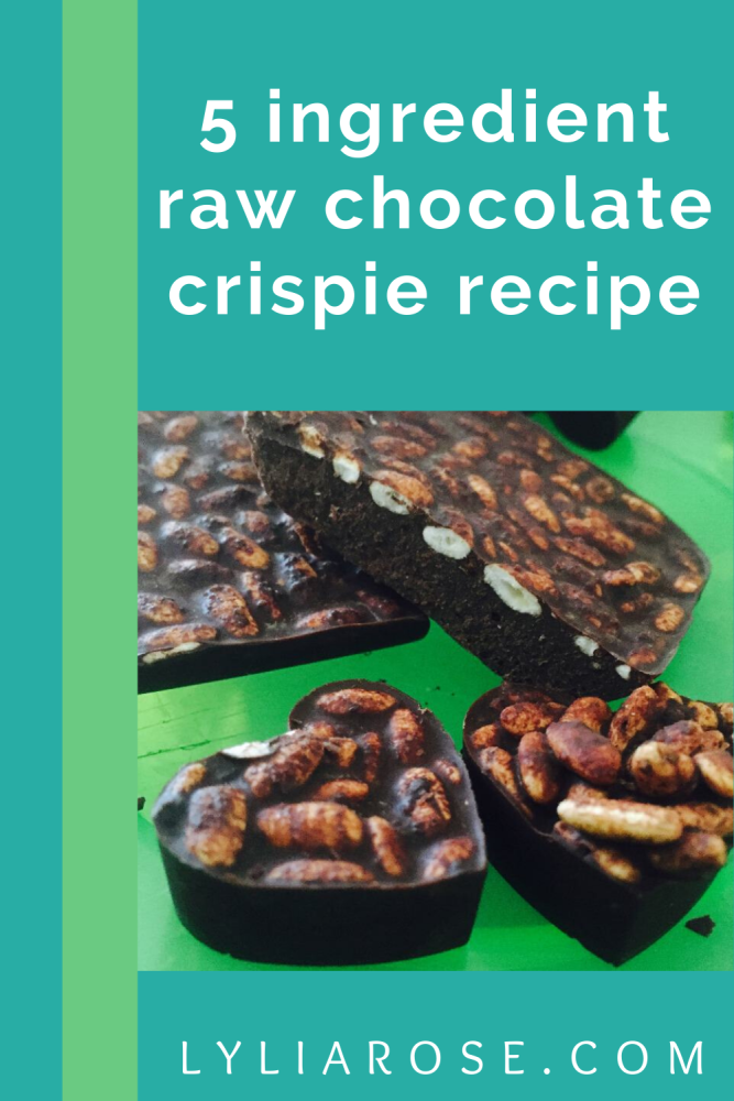 Vegan homemade raw chocolate crispie recipe (2)