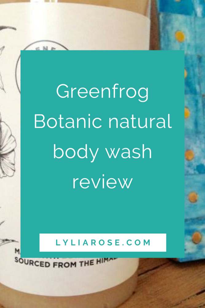 Greenfrog Botanic natural body wash review (5)
