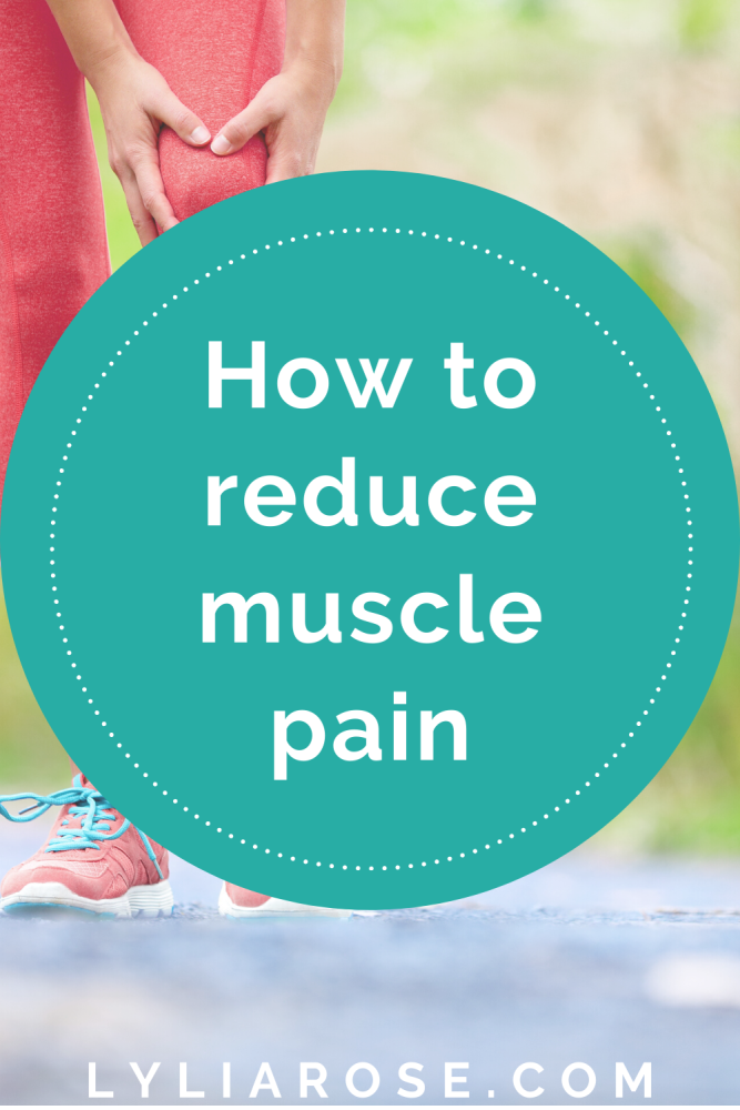 How to reduce muscle pain