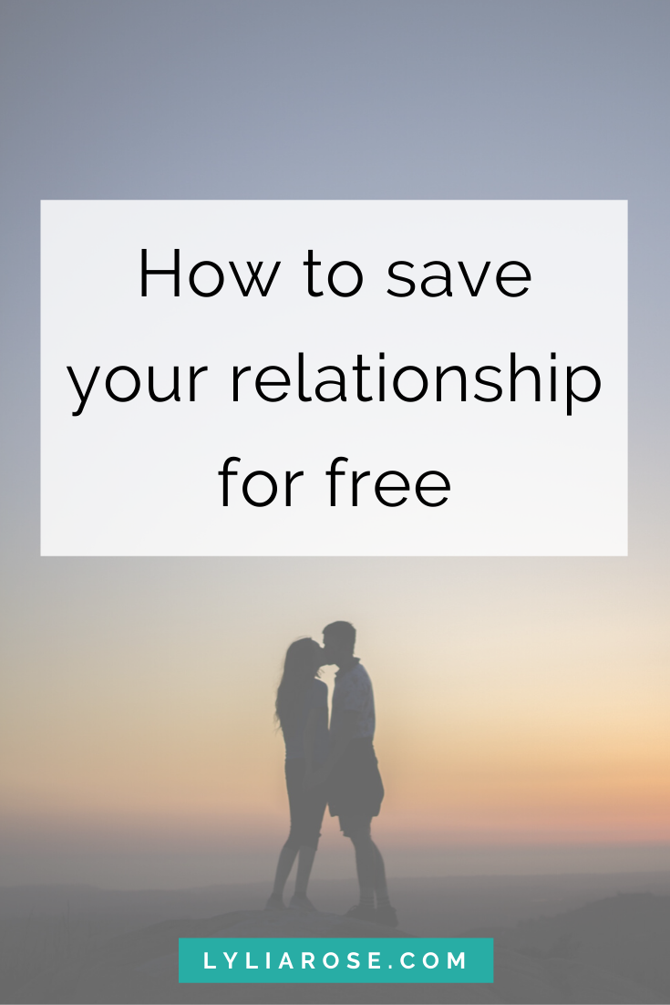 How to save your relationship for free (3)
