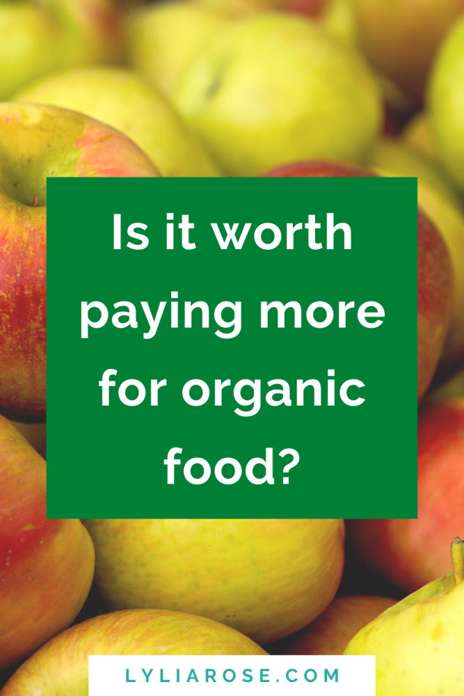 Is it worth paying more for organic food_