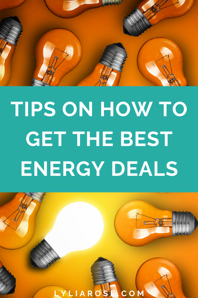 Tips on how to get the best energy deals