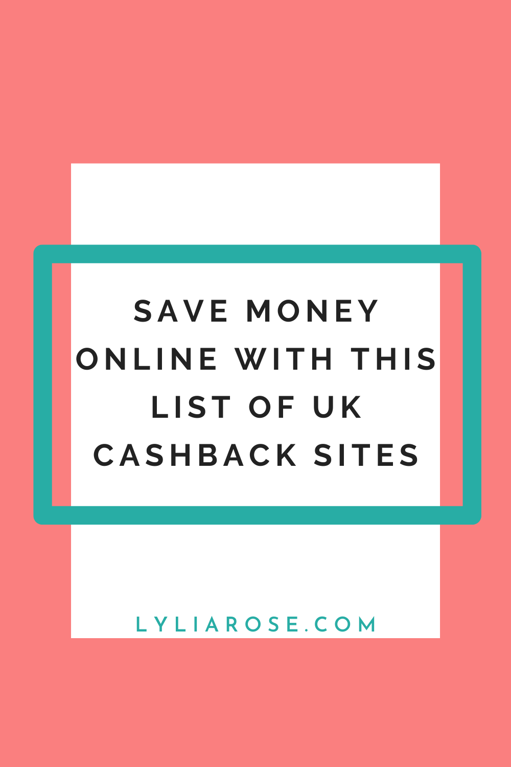 list of UK cashback sites