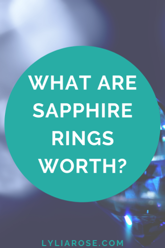 What are sapphire rings worth