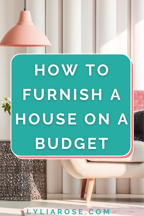 How to furnish a house on a budget