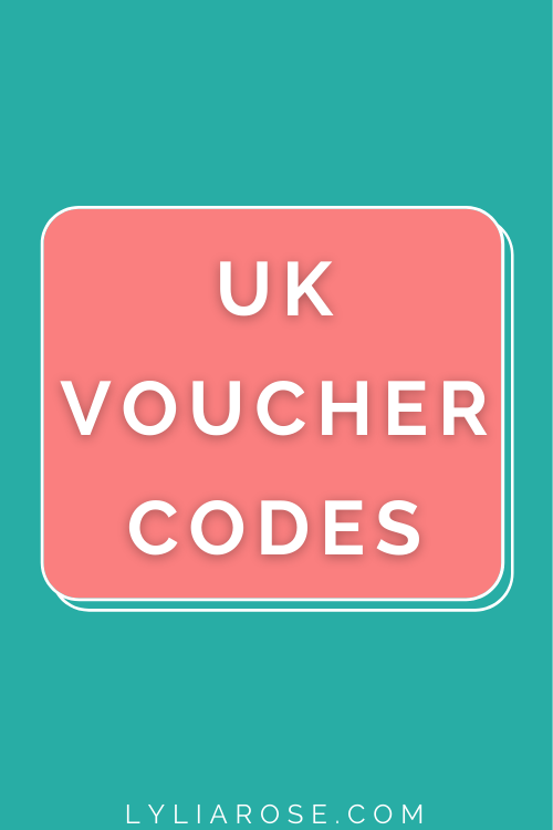 discount websites uk + free voucher codes