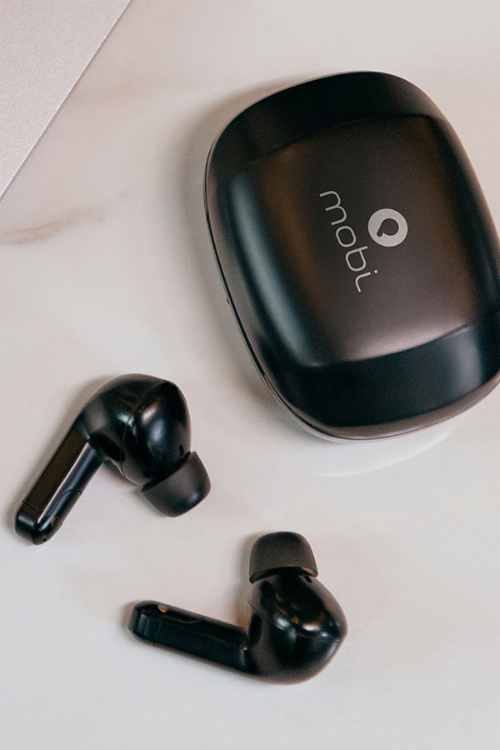 Mobi AI-powered wireless earbuds fully funded in one hour on Kickstarter