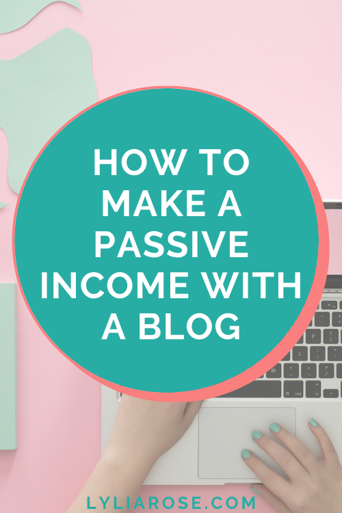 How to make a passive income with a blog