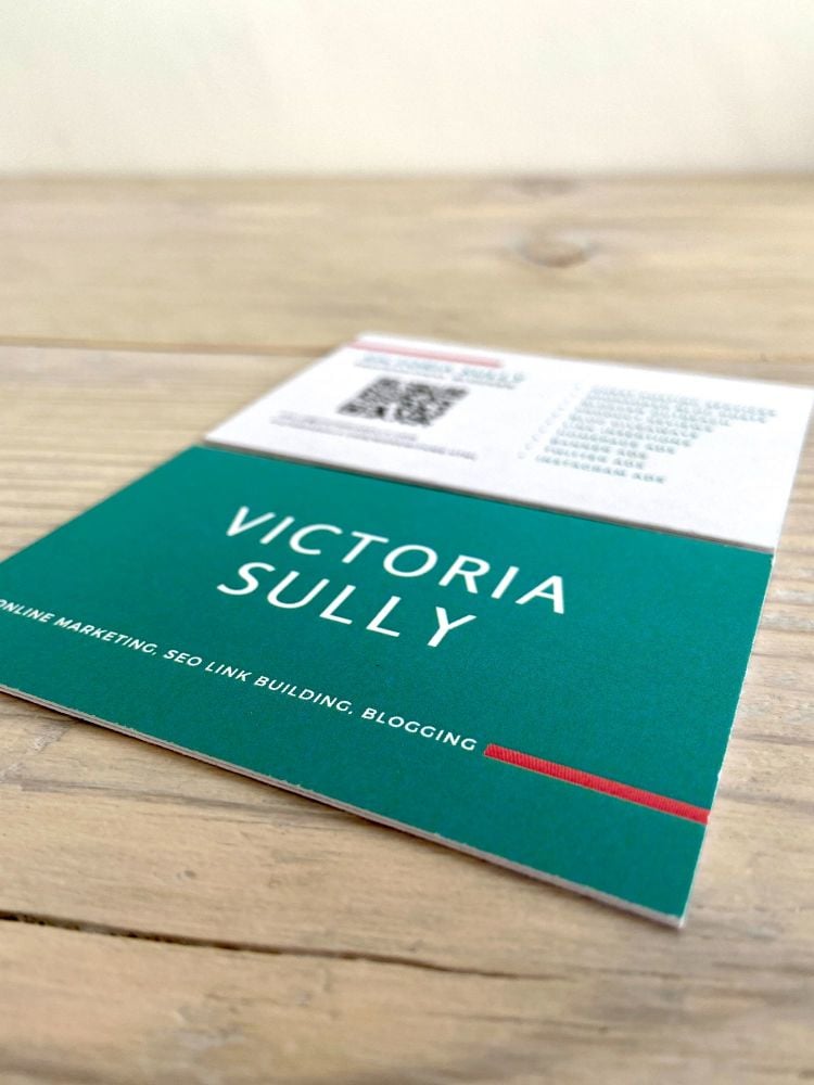 Aura Print recycled business card review