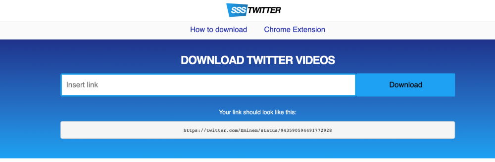 How to download videos from Twitter