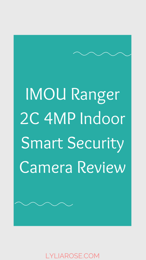 IMOU Ranger 2C 4MP Indoor Smart Security Camera Review
