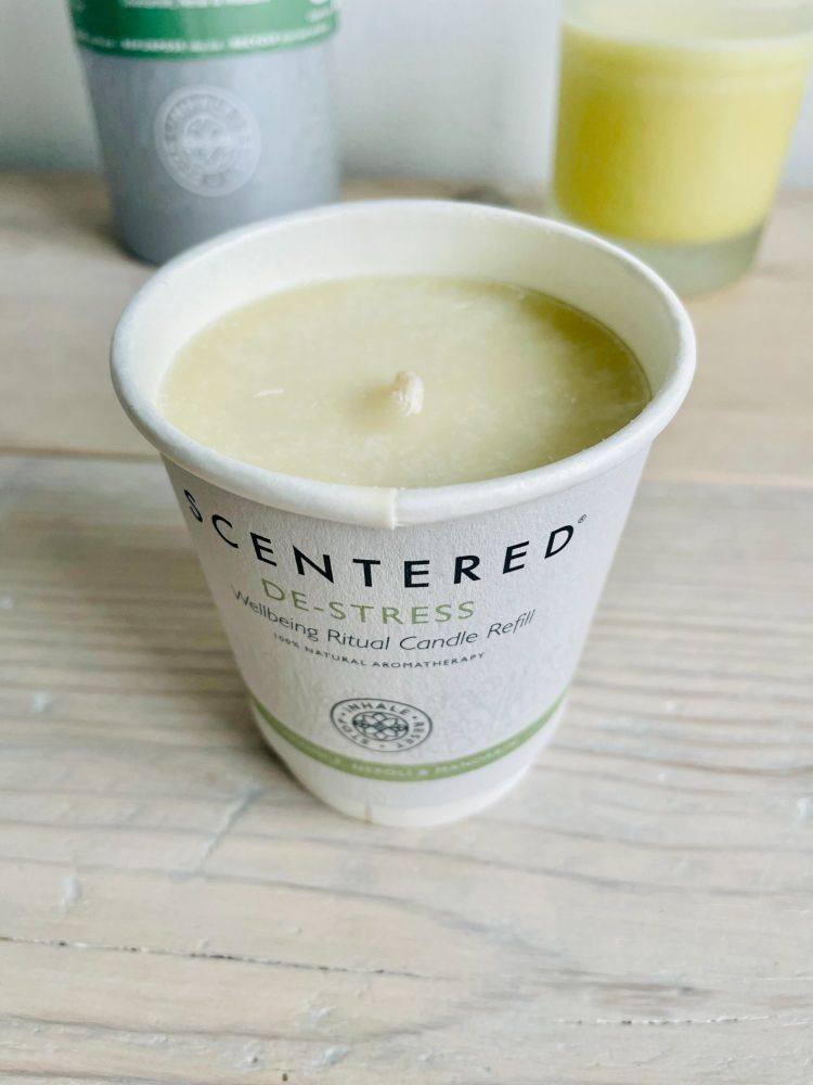 Scentered Candles Review Vegan Refillable De Stress