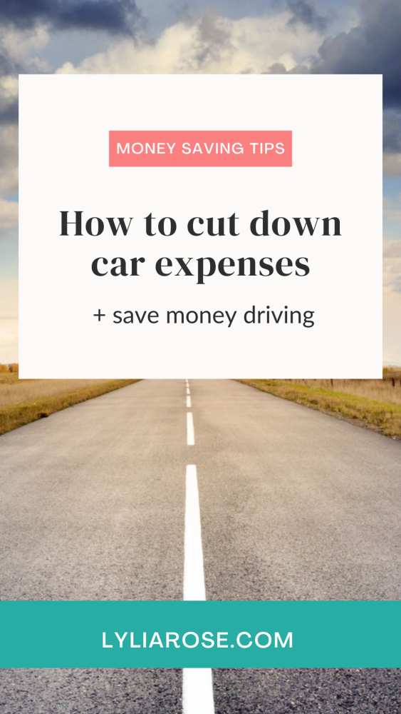 How to cut down car expenses + save money driving