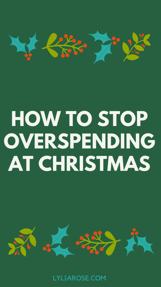 How to stop overspending at Christmas (1)
