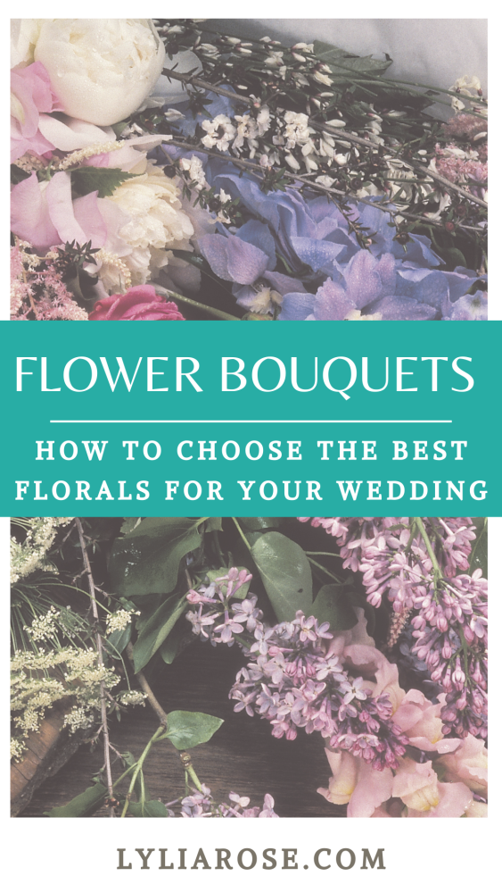 How to pick wedding flowers for your bridal bouquet
