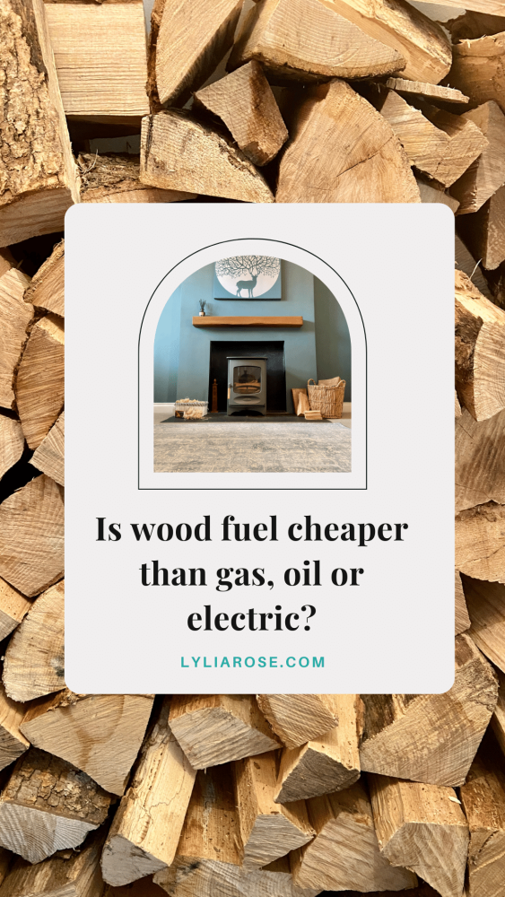 Is wood fuel cheaper than gas, oil or electric