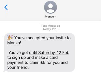 Monzo free money with my referral code