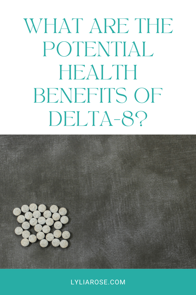 What are the potential health benefits of delta-8
