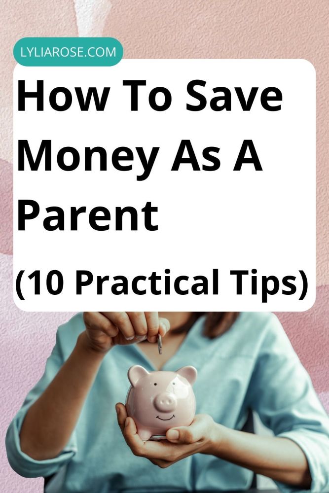 5 tips for saving money as a parent