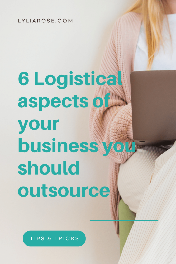 6 Logistical aspects