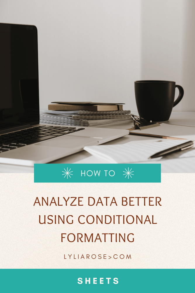 Analyze data better using conditional formatting