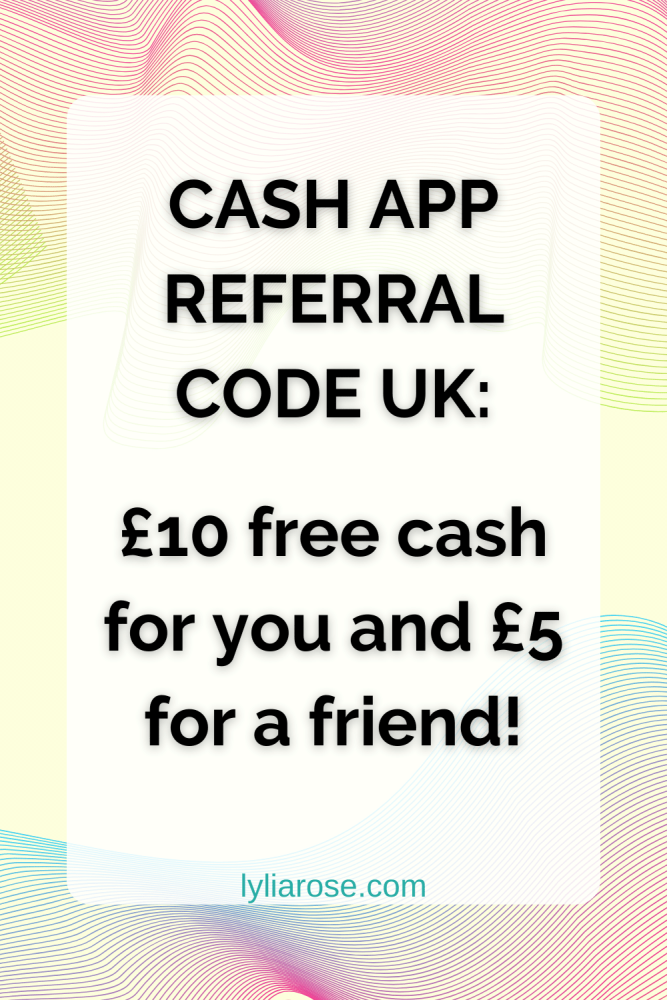Cash App referral code UK
