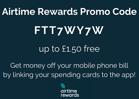 airtime rewards promo code