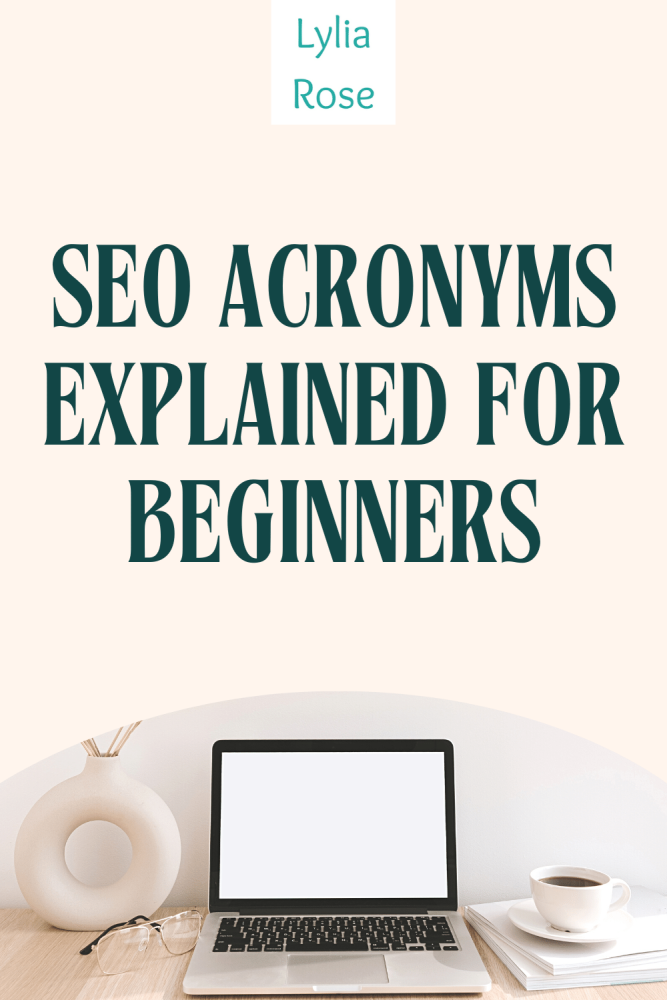 SEO acronyms explained for beginners