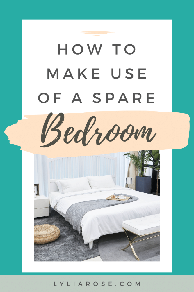 How to make use of a spare bedroom