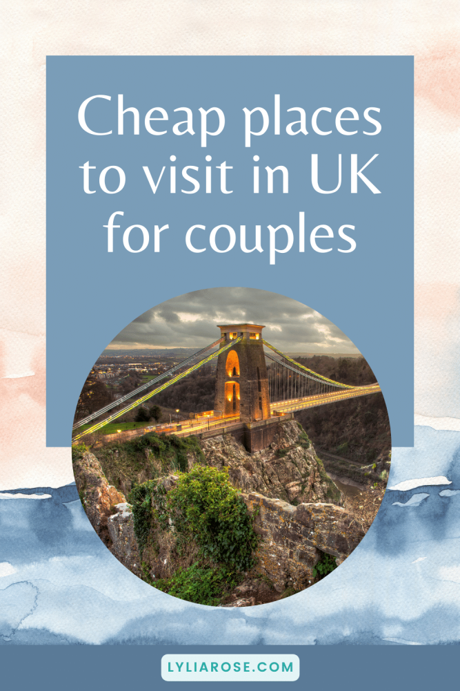 Cheap places to visit in UK for couples