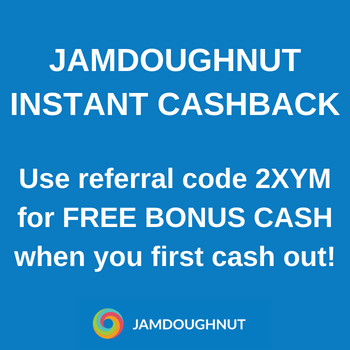 JamDoughnut cashback app &pound;5 free cash with my invite code (Large Rectangle