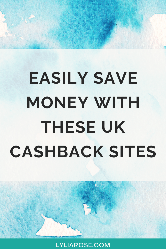 Save money online with this list of UK cashback sites