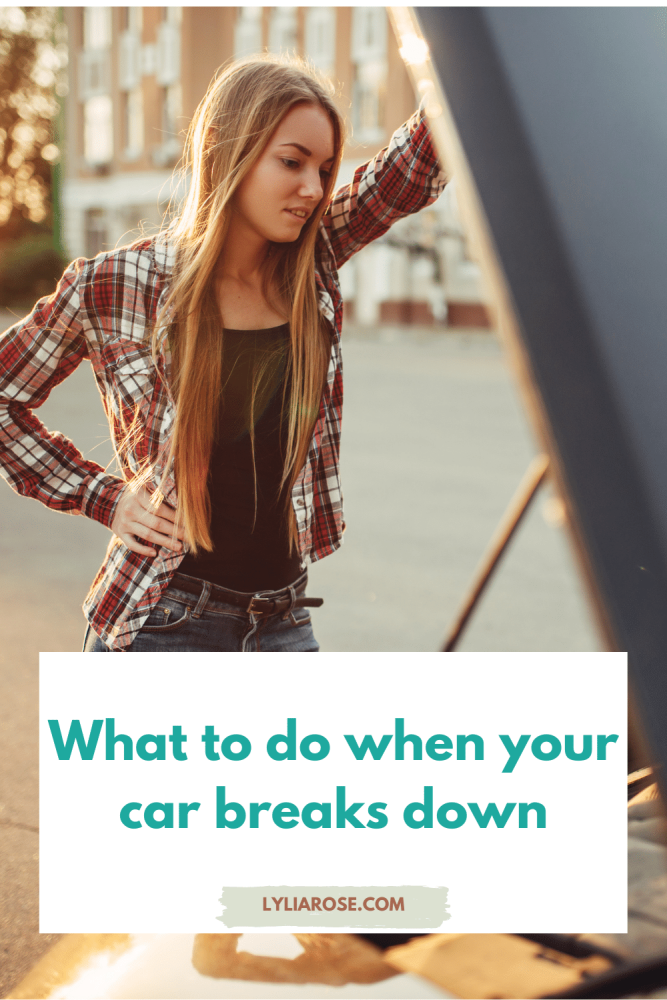 What to do when your car breaks down