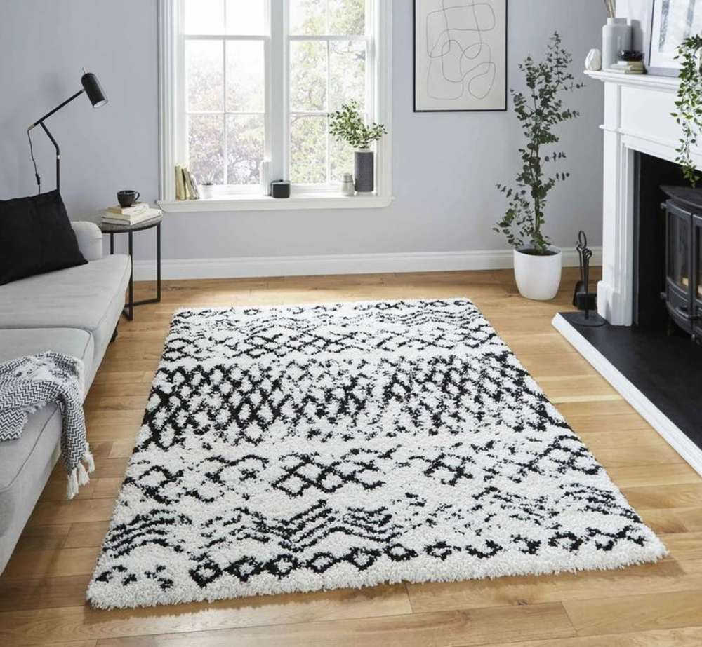 Scandi berber rug