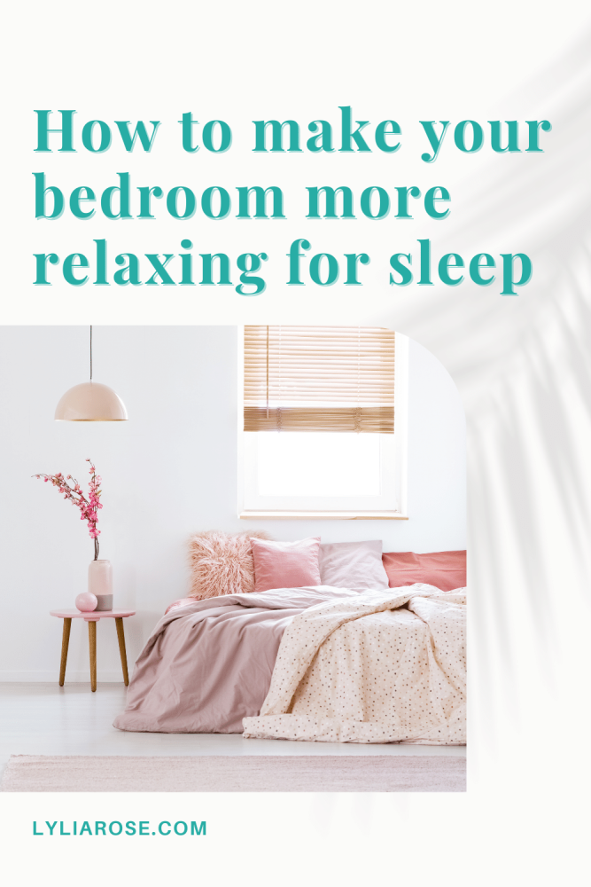 How to make your bedroom more relaxing for sleep